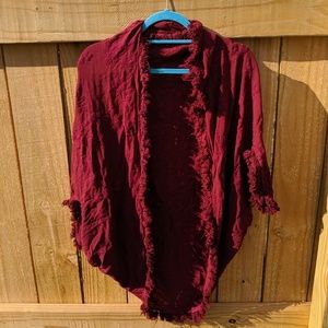 REALLY STUNNING FABRIC CARDIGAN